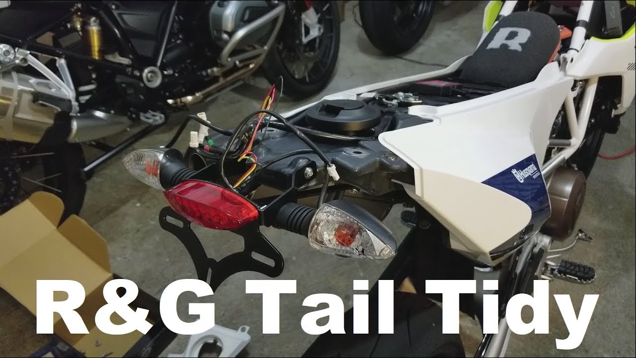R&G Tail Tidy/Fender Eliminator - 2018 Husqvarna 701 Supermoto