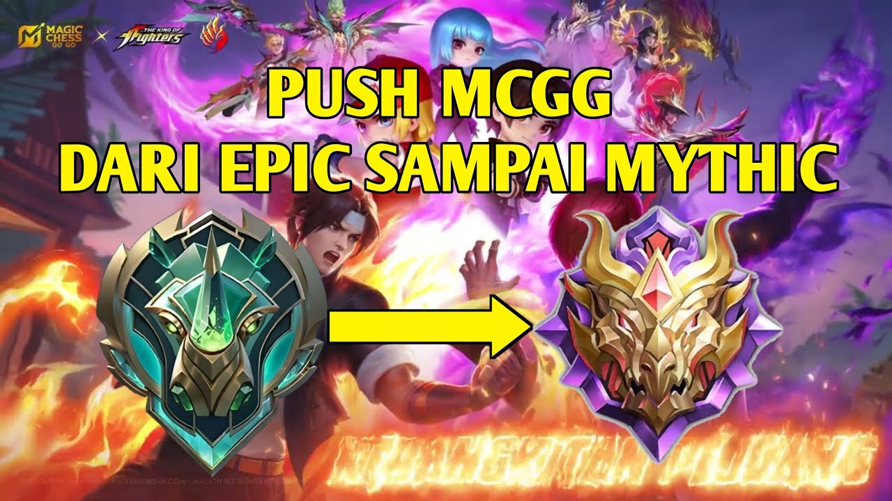 PUSH MCGG DARI EPIC SAMPAI MYTHIC.
