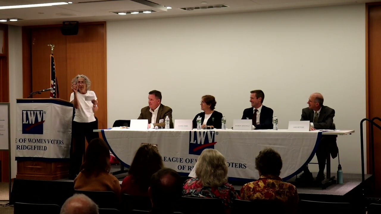 League of Women Voters Candidates' Forum: Board of Finance and Board of Education - September 2025