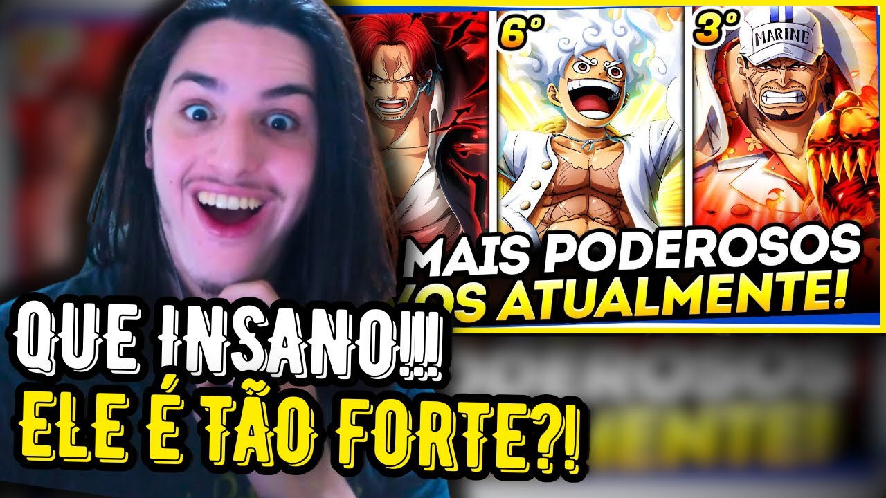 REAGINDO a 🔥ATUALIZADO! OS 10 PERSONAGENS MAIS PODEROSOS DE ONE PIECE VIVOS... | Johnny Reacts