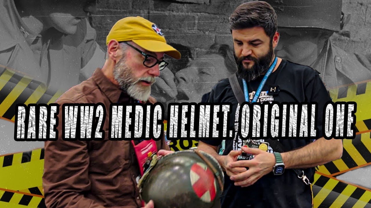 Rare WW2 Medic helmet. Original One