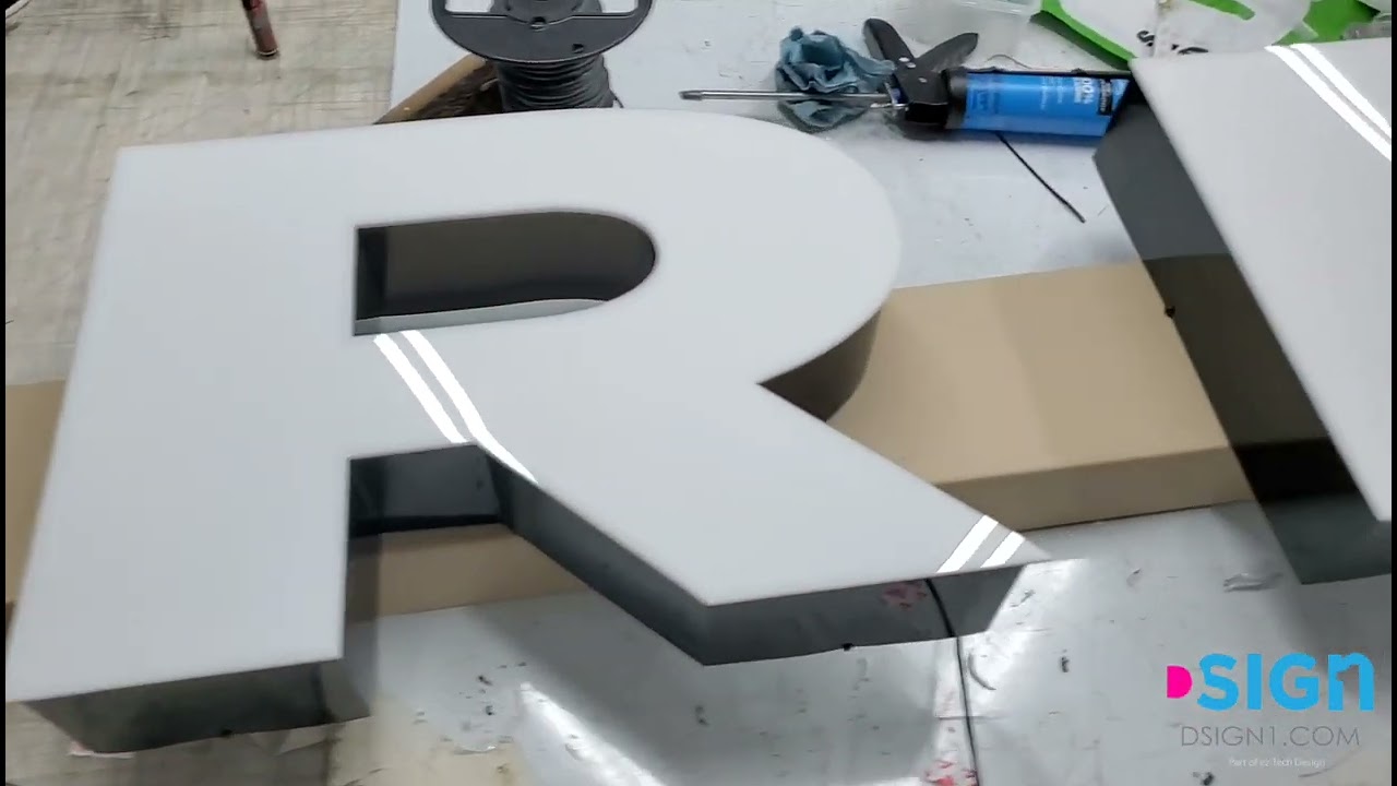 Trimless LED channel Letter Sign