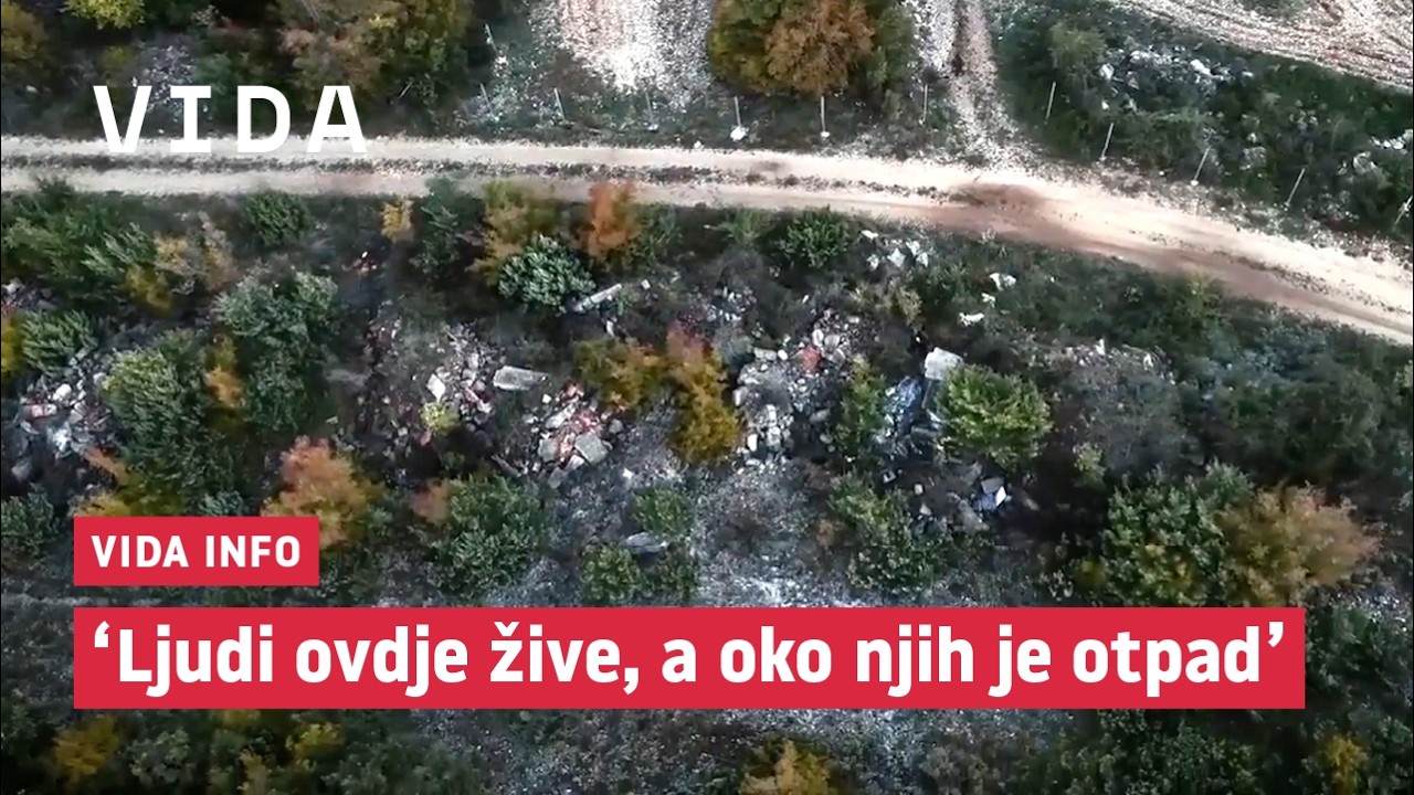 VIDA info - Srbi kod Benkovca i dalje zatrpani otpadom