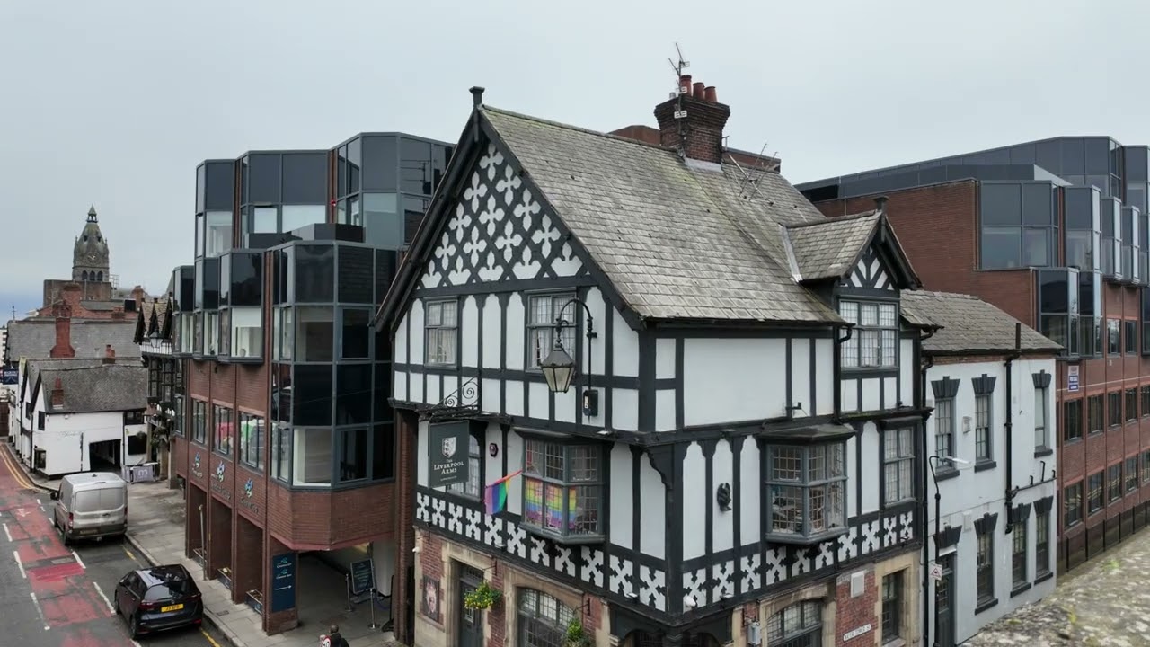 CHESTER City Walls. The most complete Roman and medieval town walls in Britain.
