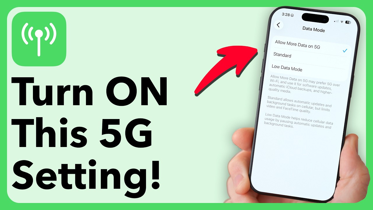 Включите эту настройку, чтобы ваш iPhone полностью поддерживал 5G
