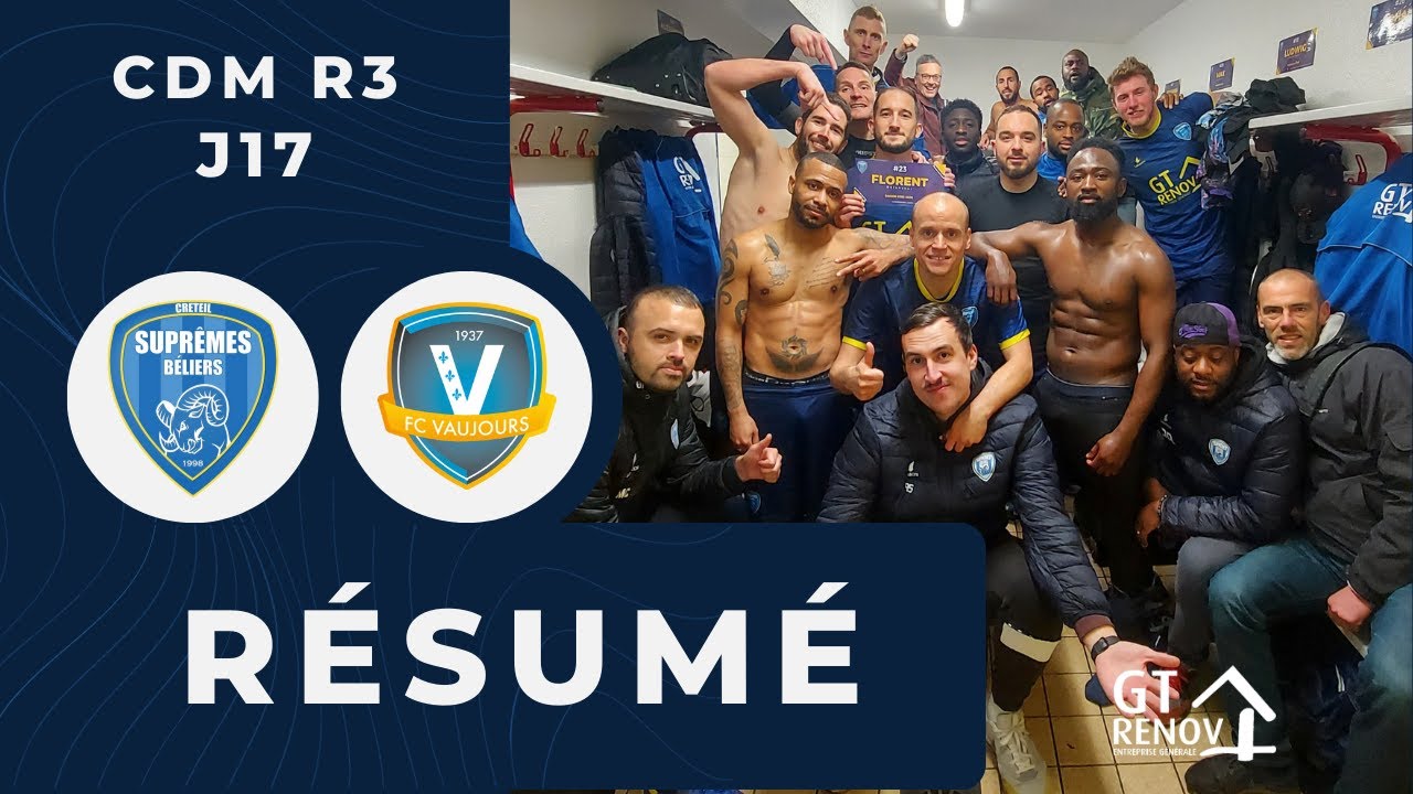 🎥 𝗛𝗜𝗚𝗛𝗟𝗜𝗚𝗛𝗧𝗦 | Suprêmes Béliers - FC Vaujours (2-1)