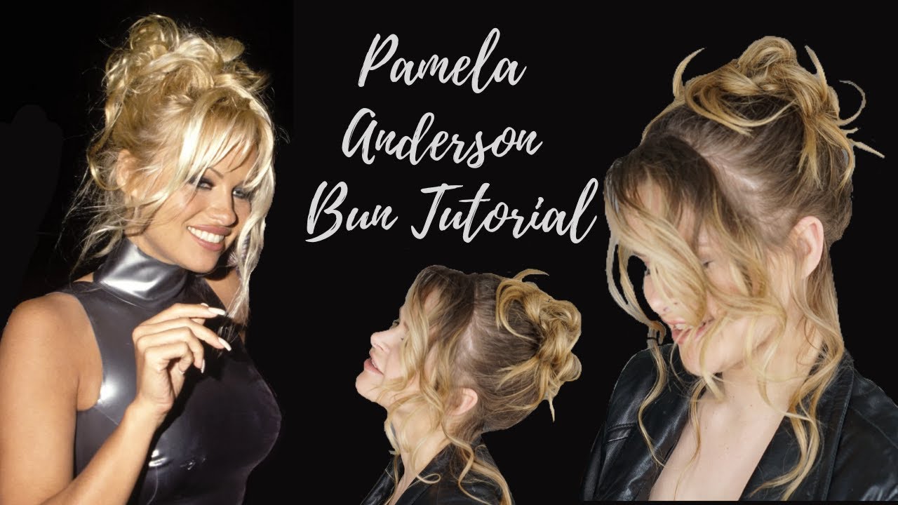 Pam Anderson Bun Tutorial With Brena May
