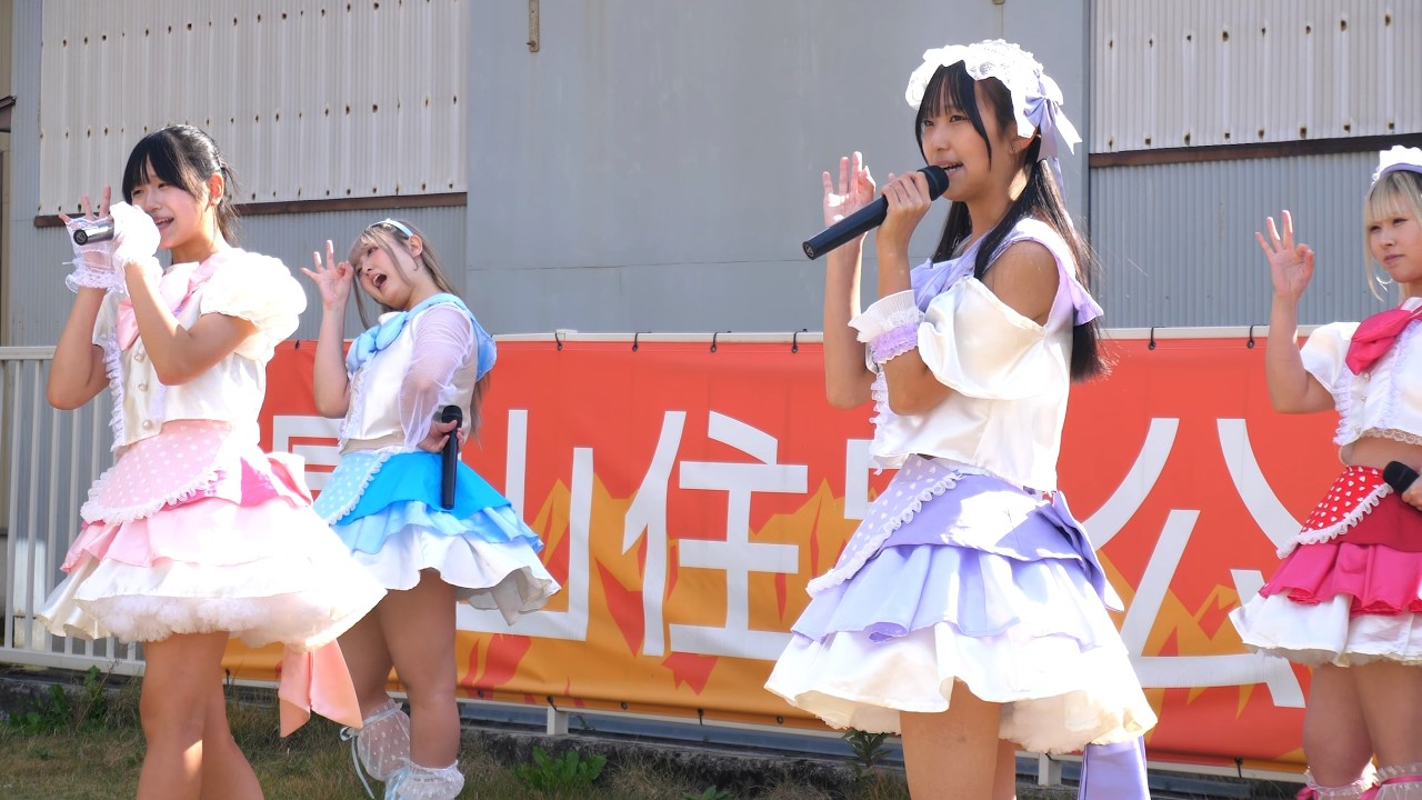 【生歌】【アイドル】NSE 所属 女性アイドルグループ 「それ行け！NIPPONのガール」(富山PRガール（仮）) 2曲目 富山住宅公園 文化祭 1日目 1回目 横動画 2025年11月8日