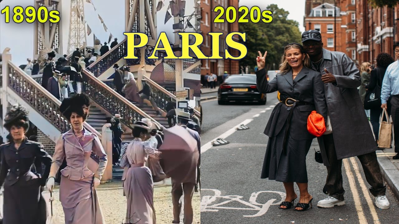 Evolution of Paris 1890s - 2020s