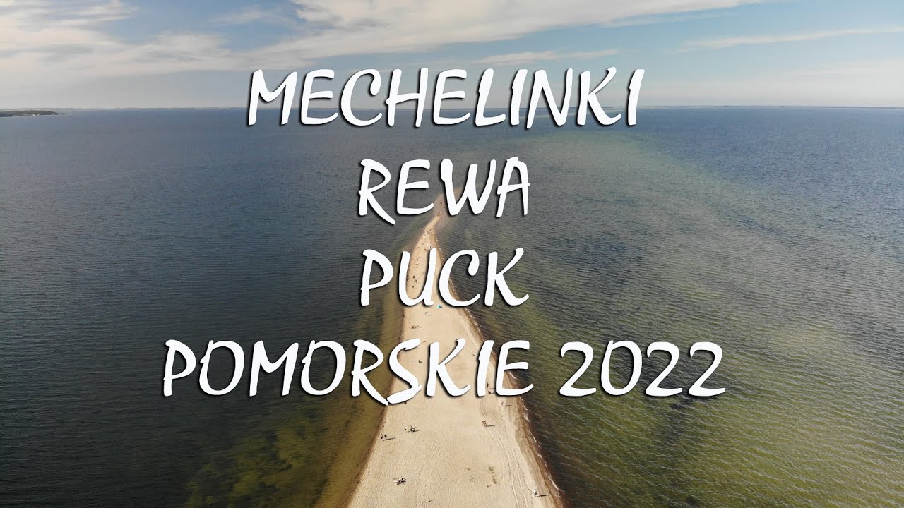 🇵🇱 Mechelinki, Rewa i Puck 2022 z lotu ptaka. Pomorskie 4K