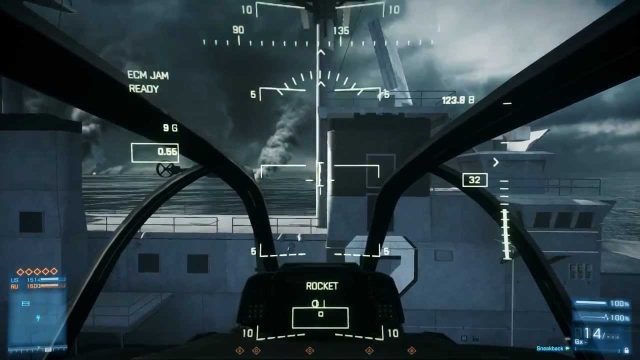 BF3: Attack Helicopter Tutorial Part 1 - How To Fly Like An Airwolf Pilot