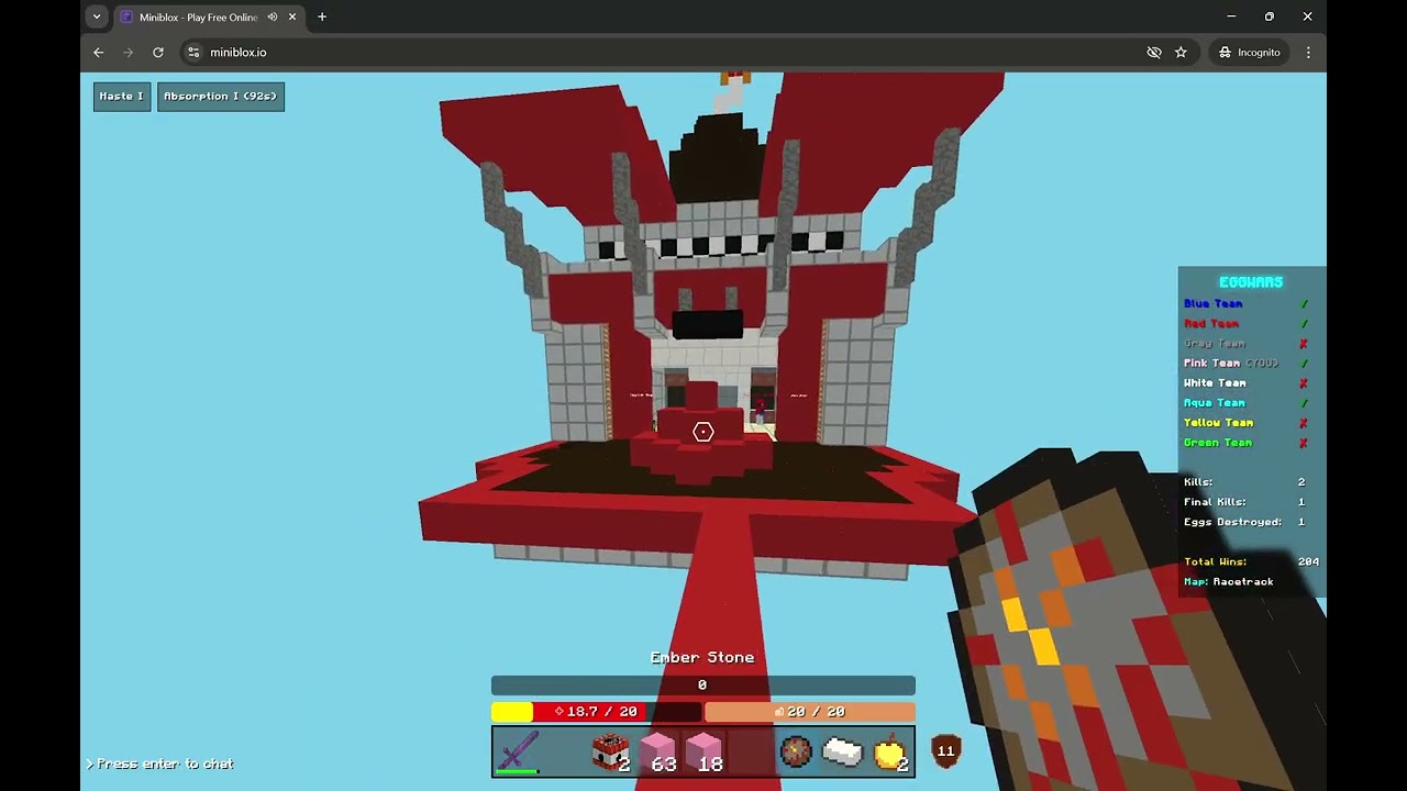 Miniblox Eggwars Doubles with Serene!