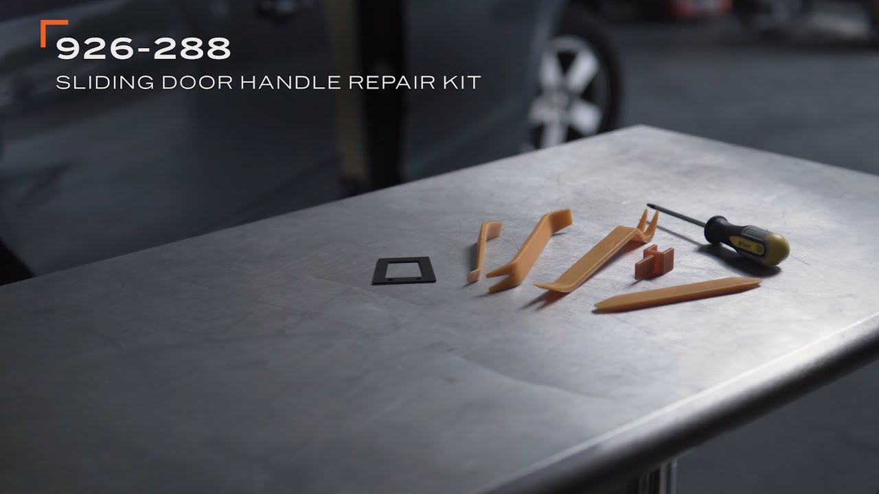 How to Use Dorman's OE FIX Sliding Door Handle Repair Kit for Chrysler and Dodge Minivans