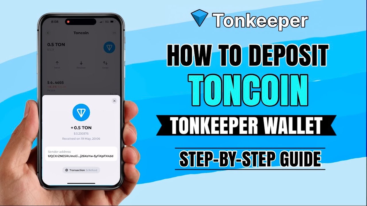 How to Deposit Toncoin $TON on Tonkeeper Wallet | Easy Step-by-Step Tutorial