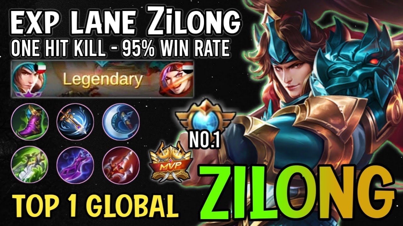 Best Build Zilong For 2021 || One Hit Kill Zilong Top 1 Global Build - Mobile Legends