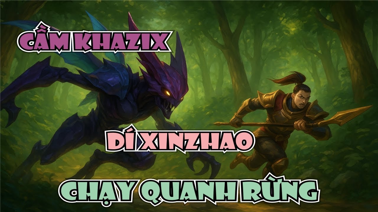 NHẬN KÈO CẦM KHAZIX ĐI SĂN XINZHAO, XINZHAO TỐI MỞ NỒI CƠM ĐIỆN THẤY NGUYÊN CON CÀO CÀO