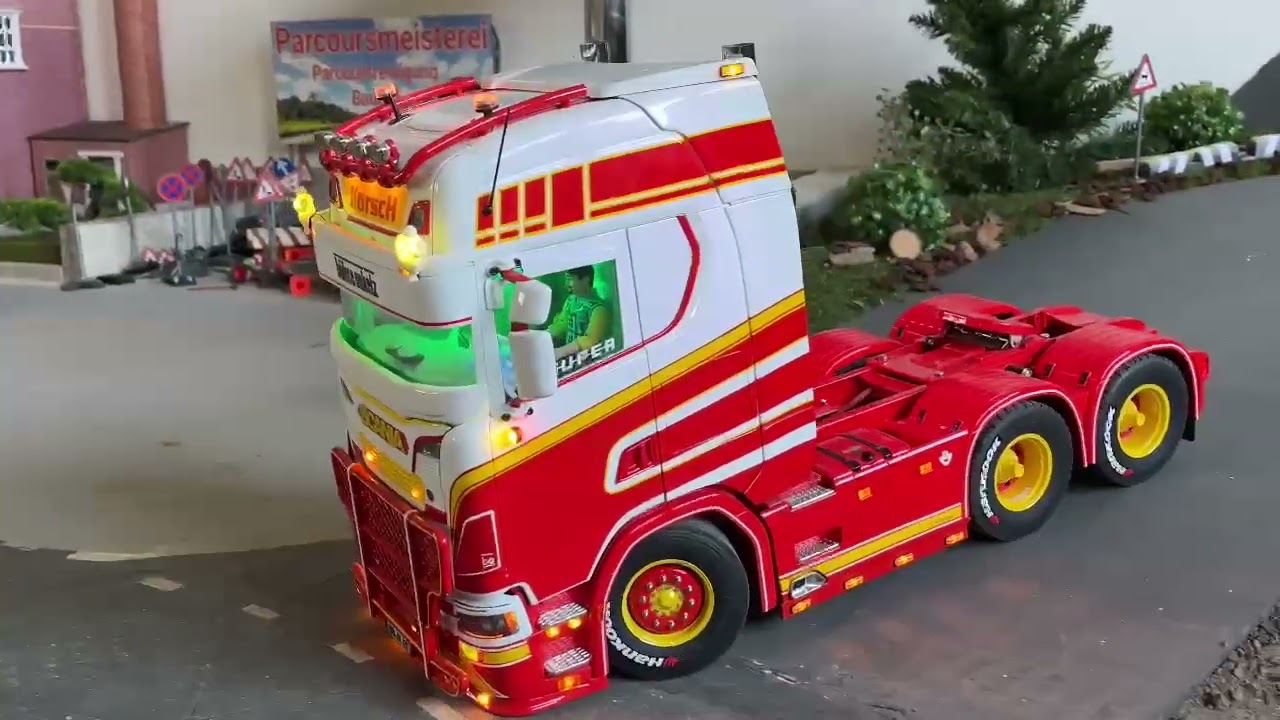 TAMIYA SCANIA 770S V8 RC TRUCK WITH OPEN PIPE SOUND ⚠️⚠️⚠️