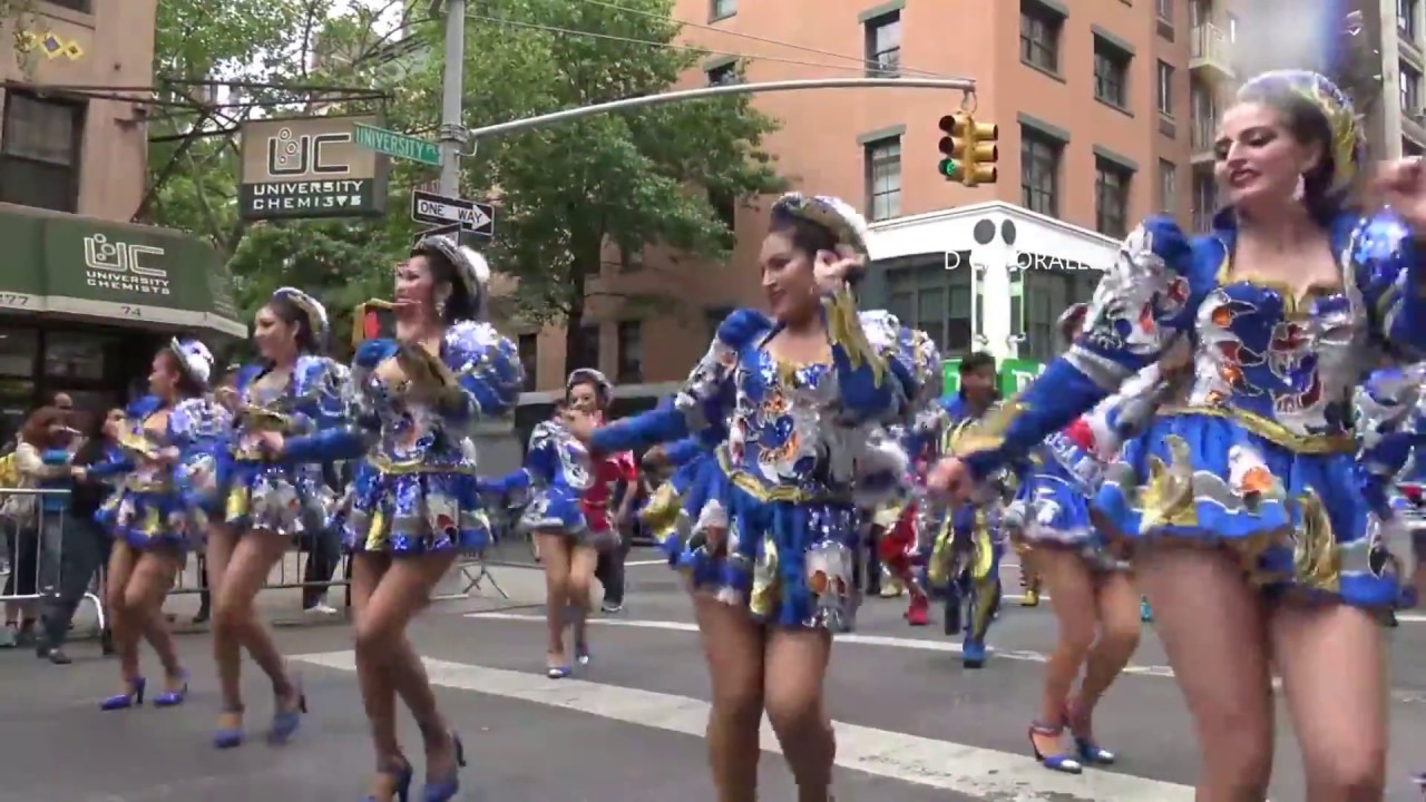 Chicas bailando caporales 5 (Llajtaymanta - Alma Boliviana)