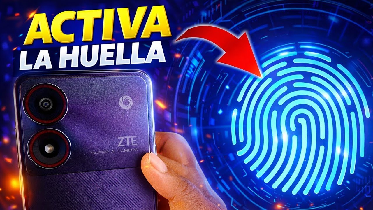 ZTE Blade A34 Activar Huella.