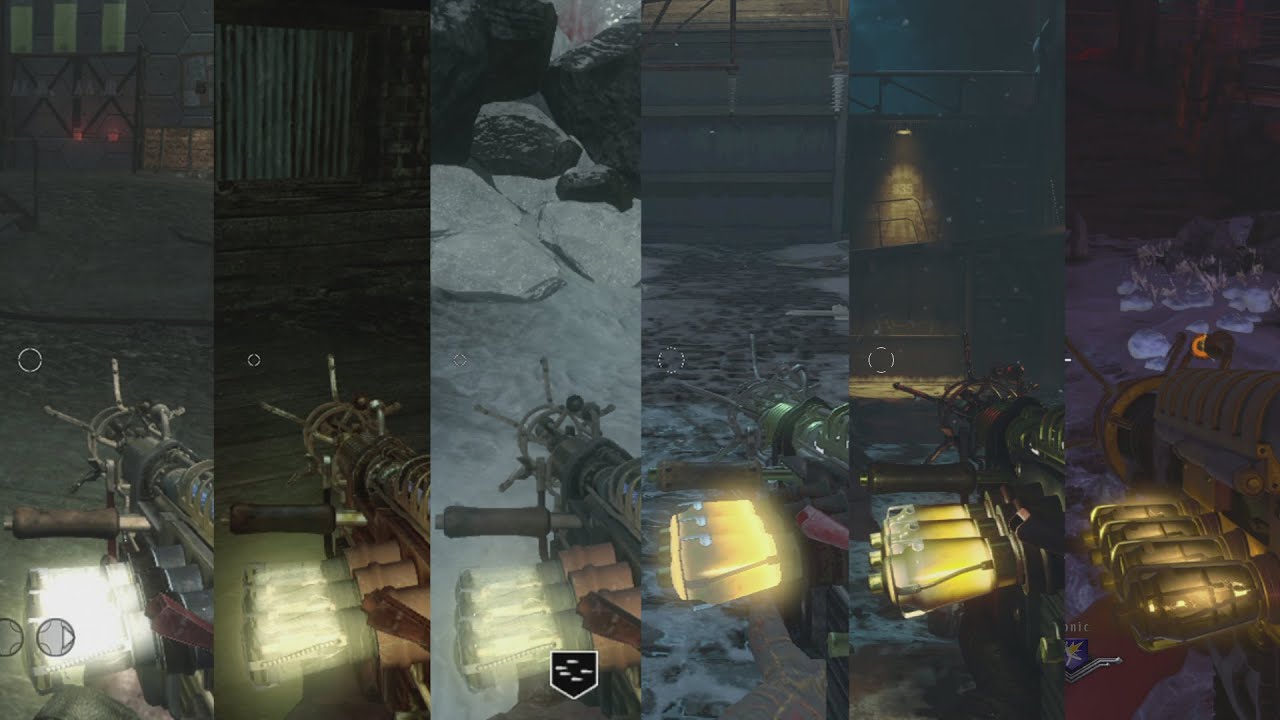 Call of Duty Zombies WunderWaffe DG-2 Evolution (WAW,BO1,BO3,BO4)