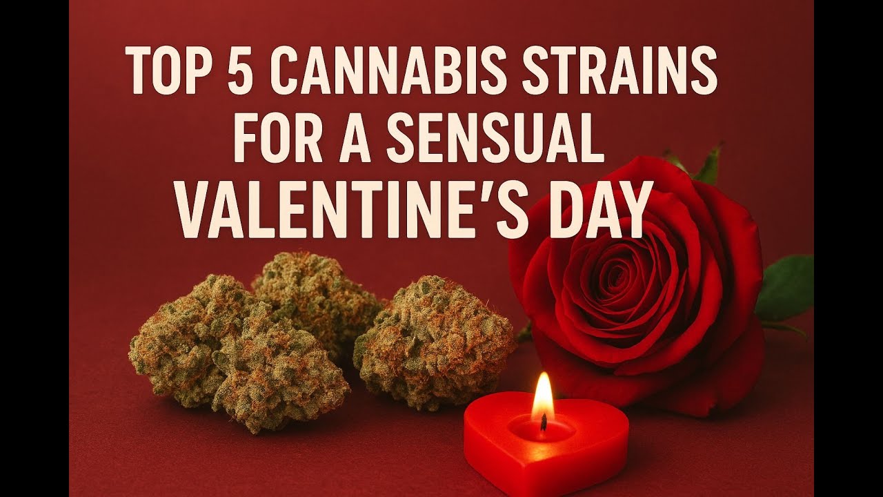 Top 5 Cannabis Strains for a Sensual Valentine's Day