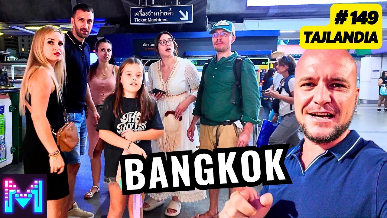 BANGKOK: China Town i Nocne Widoki z Rooftopu Sky View Hotel | Metro, BTS Koszty Przemieszczania się