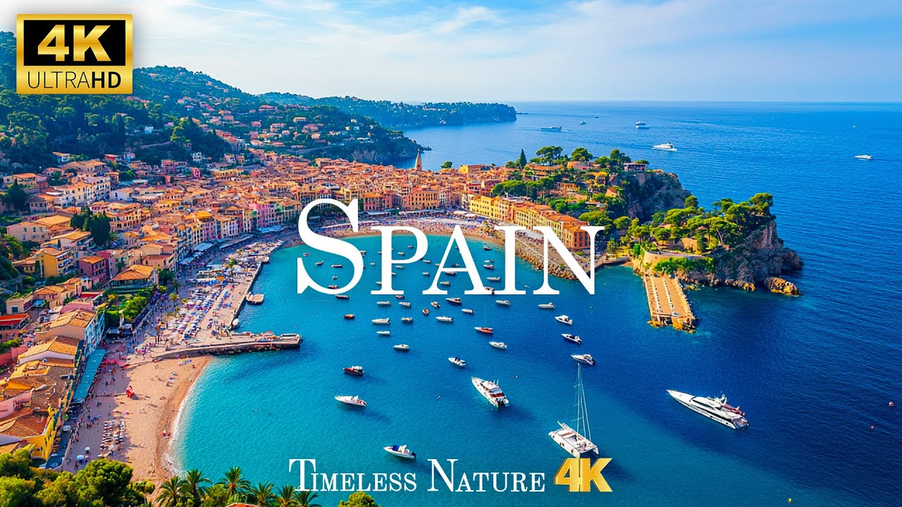 Spain 4K - A Stunning Journey Through Europe&rsquo;s Beauty | Ultra HD Relaxation Film