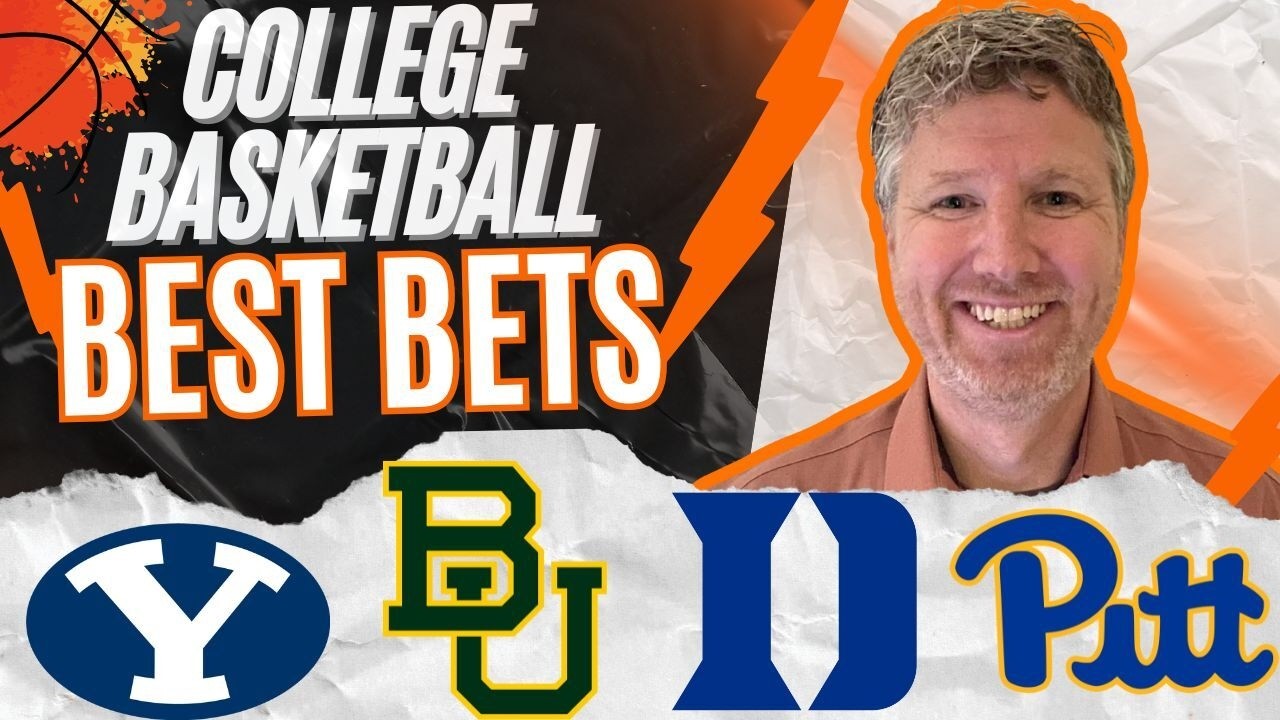 Tuesday College Basketball BEST Bets! | BYU vs Baylor | Duke vs Pitt
