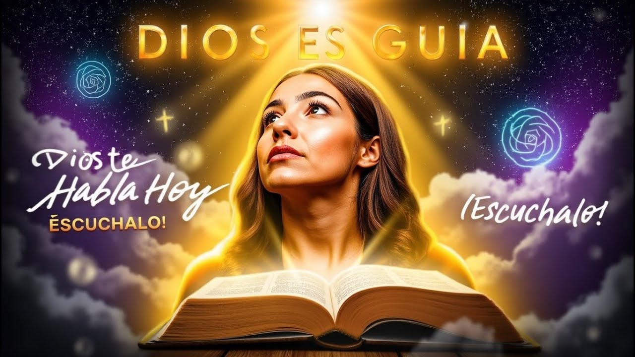 DIOS es gu&iacute;a,  DIOS te habla hoy, esc&uacute;chalo 😇🙏