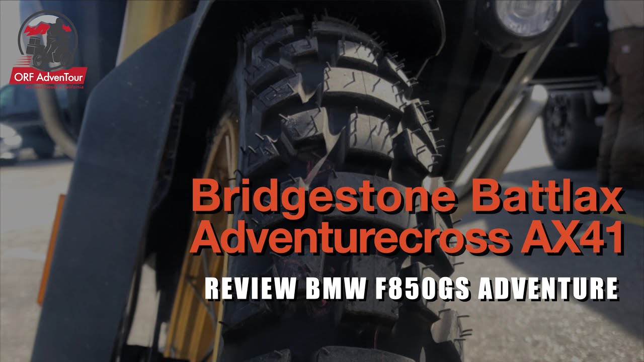 Review Bridgestone Battlax Adventurecross AX41 Tire l BMW F850GSA l Off-Road l On Road l Mud Road