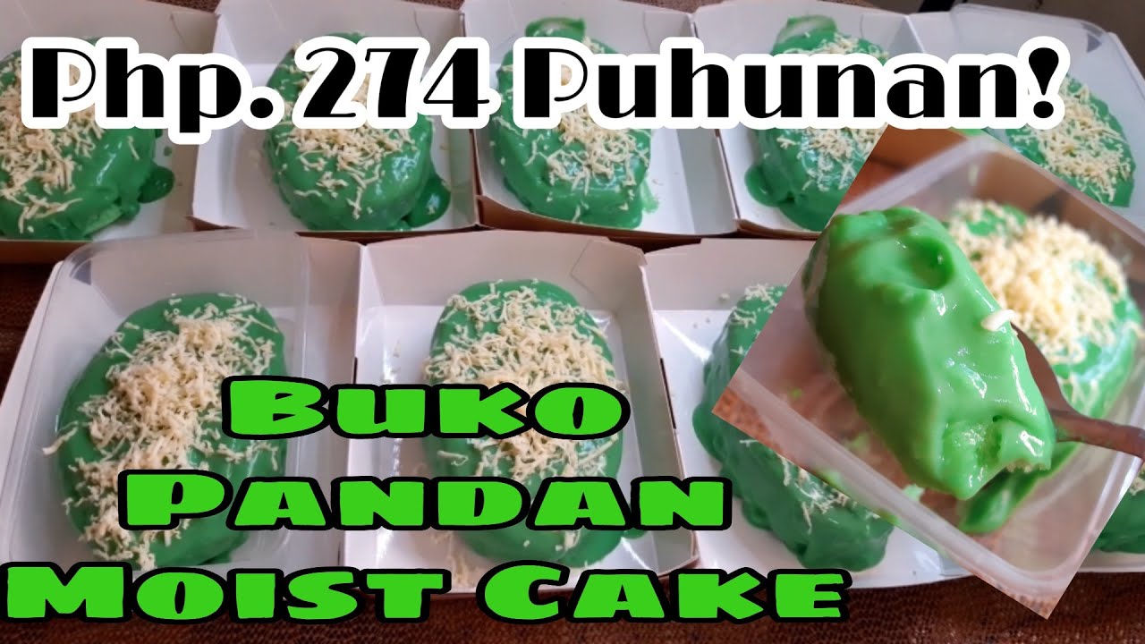 NO Bake BUKO PANDAN MOIST CAKE by Marje-Licious