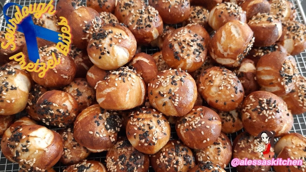 사워도우 디스카드로 만든 프레즐 Bites (full recipe)