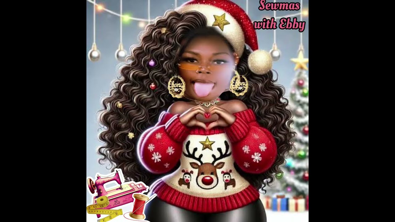 🎄BEST GRINCH XMAS PARTY🎄-SEWMAS WITH EBBY DAY 2