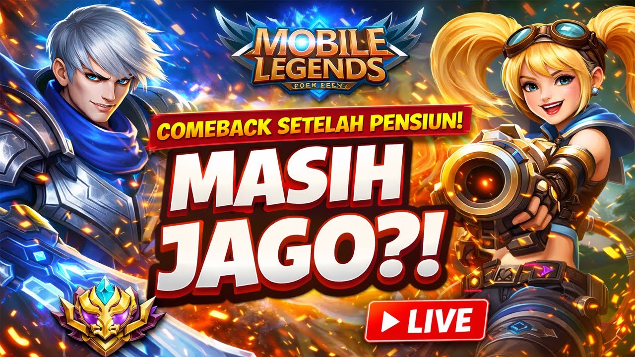 Kembali Dari Pensiun, Push Rank Sampai Mythic! - Mobile Legends Indonesia