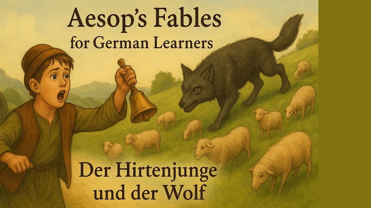 Немецкая история (B1) - Der Hirtenjunge und der Wolf