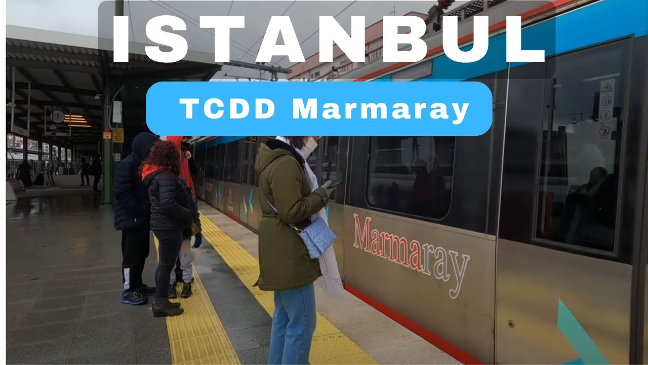 ISTANBUL 2022 | Subway of Istanbul | Marmaray TCDD | 4K UHD 50pfs