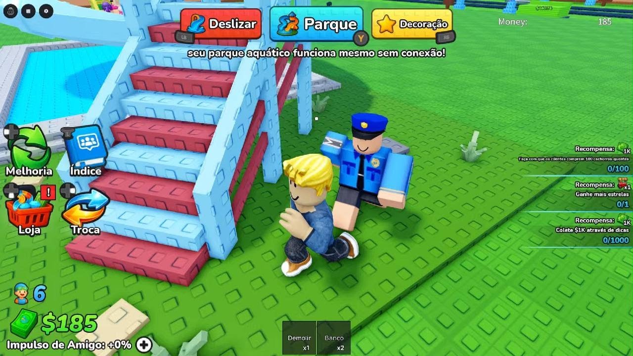 Roblox-Parque Aquático do ToniGamer!