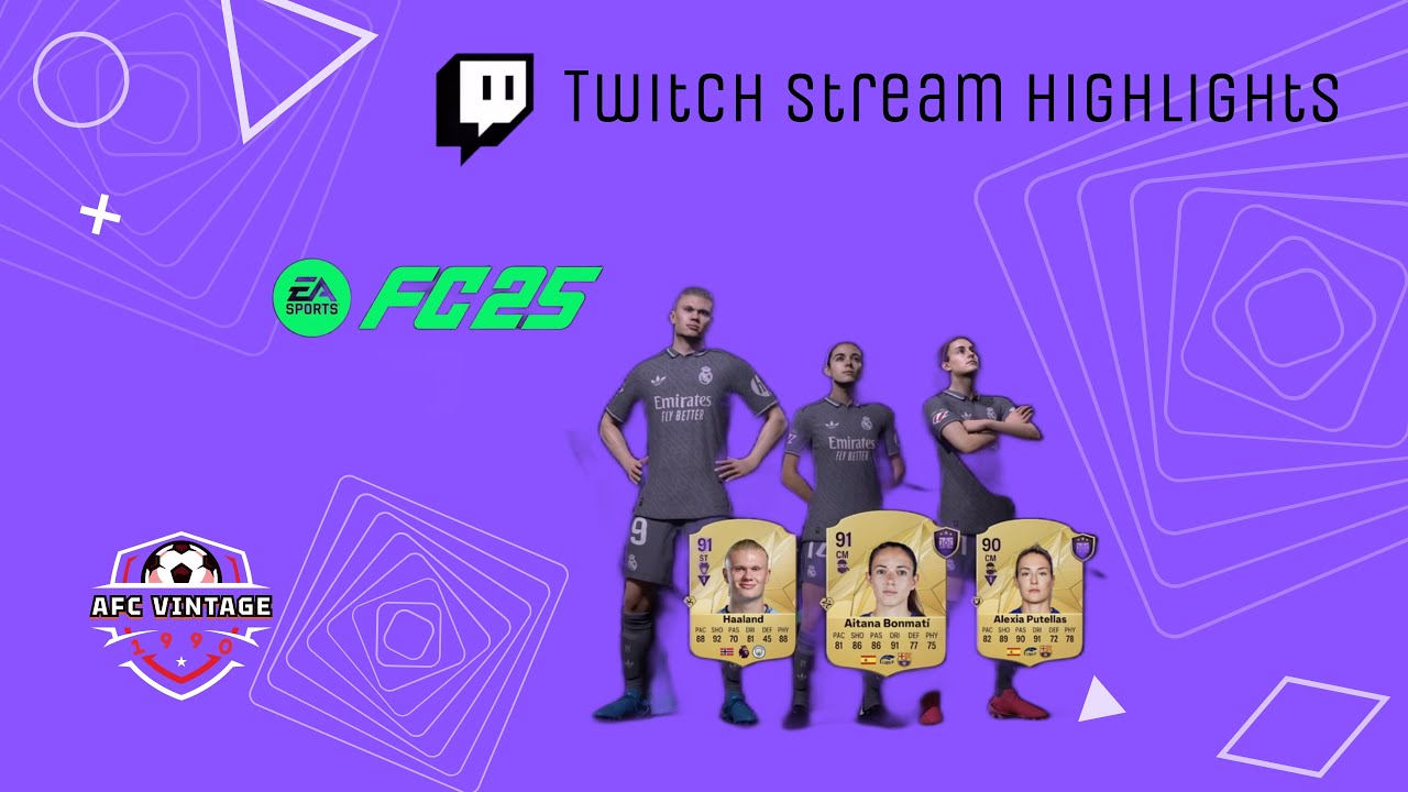 Twitch stream highlights| FC25 Co-op ultimate team