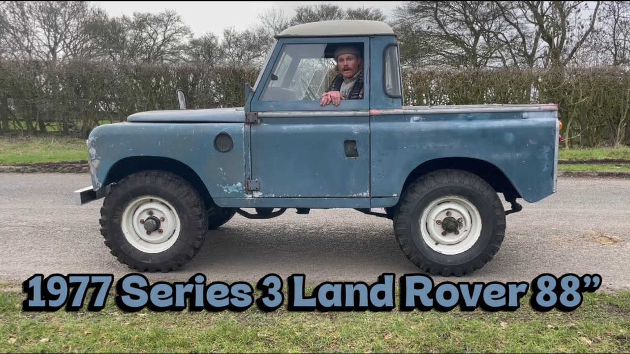 My Series 3 Landrover 1977 88&rdquo;, Patina and plenty of character! 