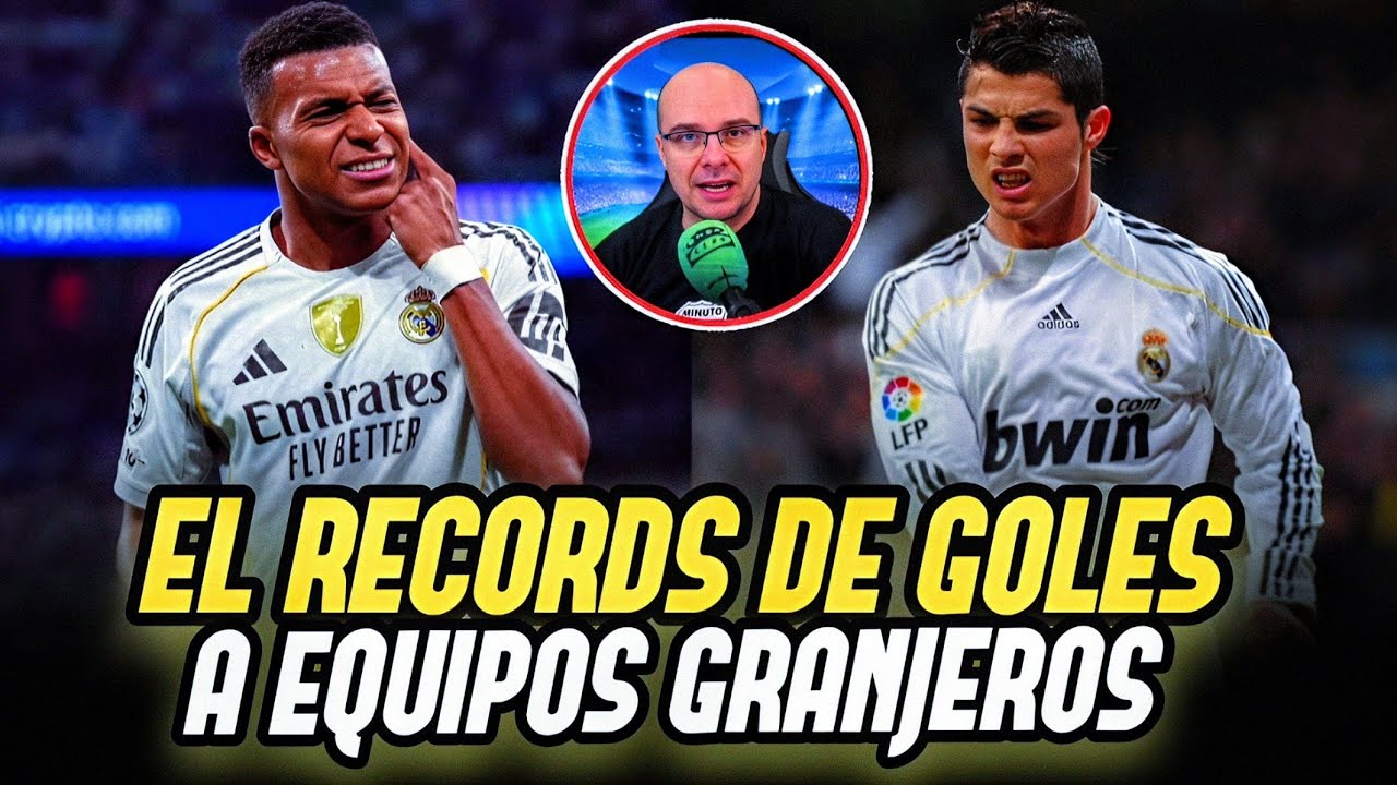  💥MBAPPE Y CRISTIANO RONALDO LA MILONGA DEL RECORDS DE LOS 11 GOLES EN 6 PARTIDOS A GRANJEROS 🤫🔥