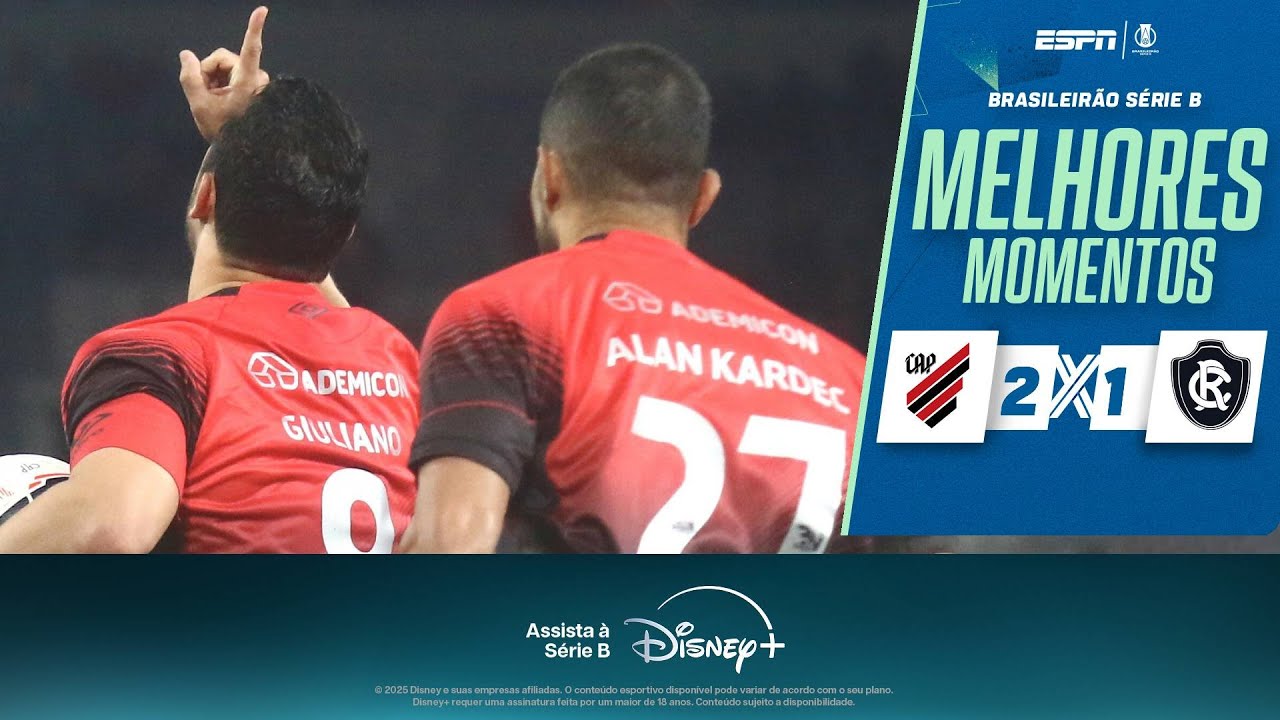 ATHLETICO-PR VIRA nos ACRÉSCIMOS e vence o REMO na Série B | Melhores Momentos