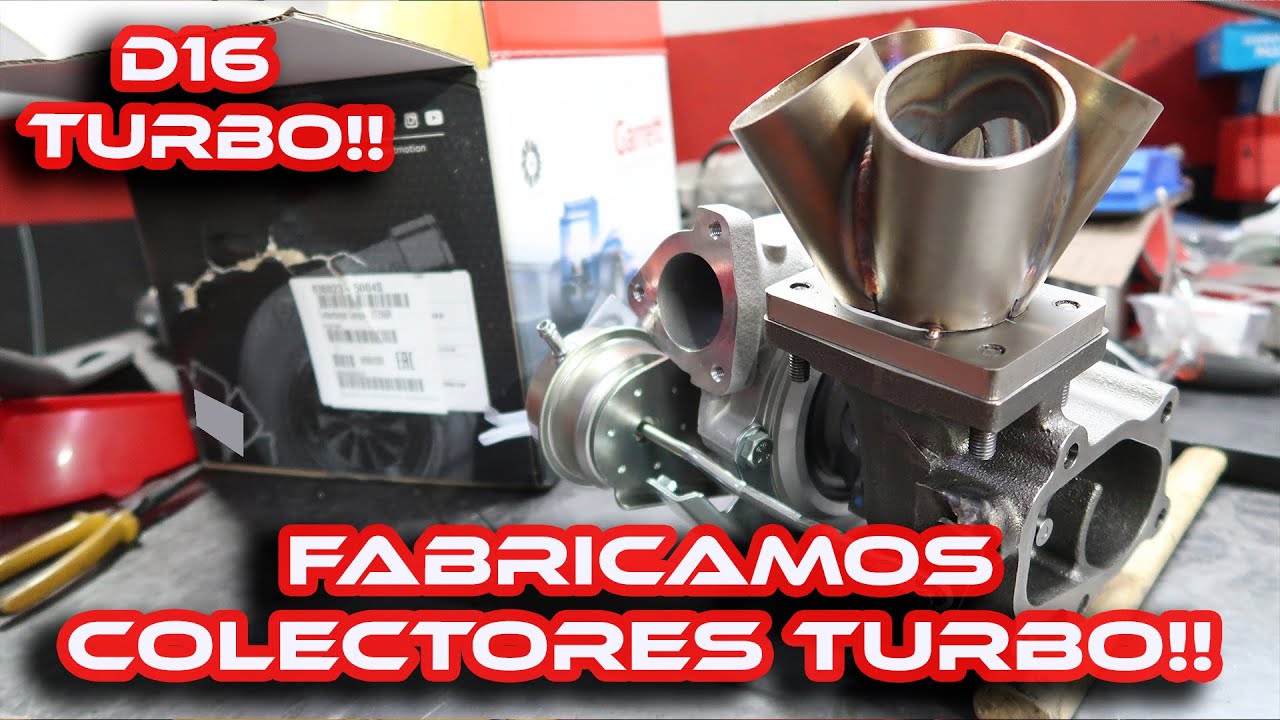 Fabricando union 4-1 de colector de escape para D16 TURBO +300HP!! - sin Musica - 🔧🔧