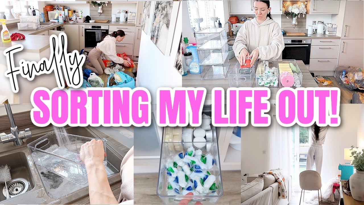 FINALLY SORTING MY LIFE OUT! // DEEP CLEAN & DECLUTTER WITH ME 2025