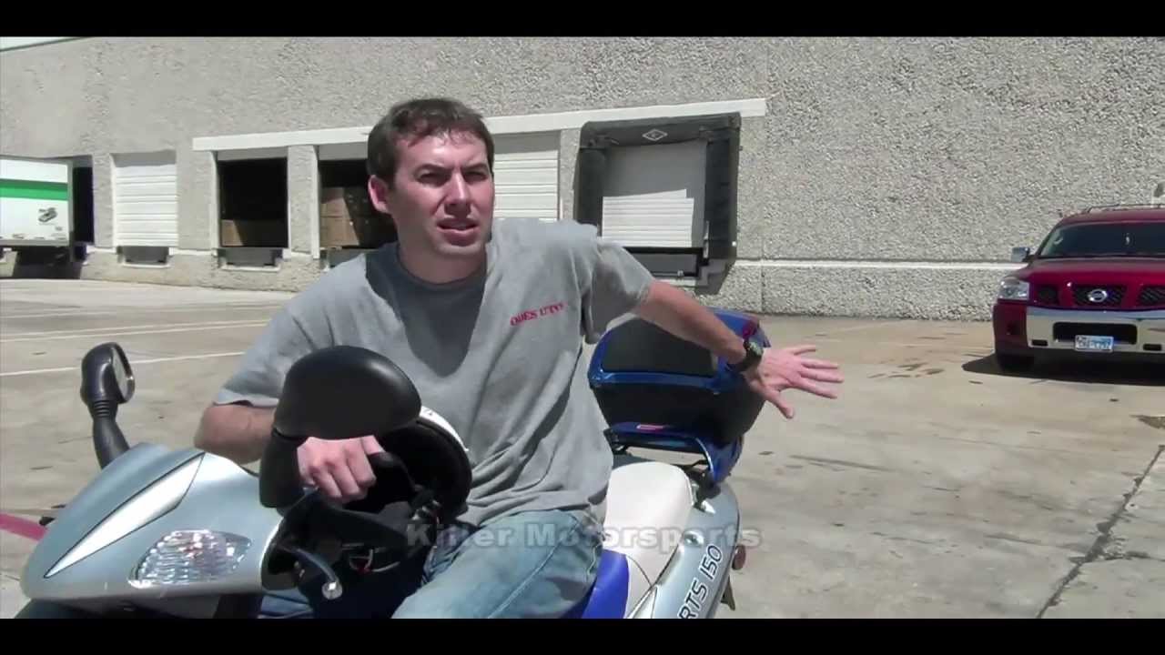 Killer Motorsports Lancer 150 Tao Tao Scooter Demo