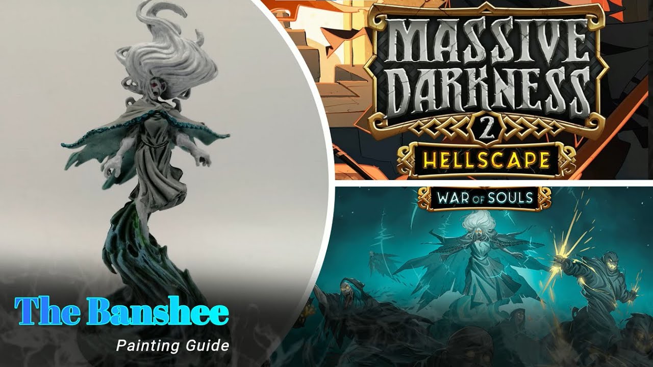 Massive Darkness 2 Painting Guide - How to paint the Banshee