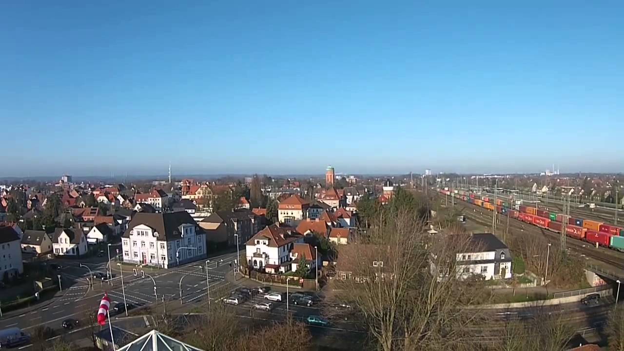 Nienburg von oben