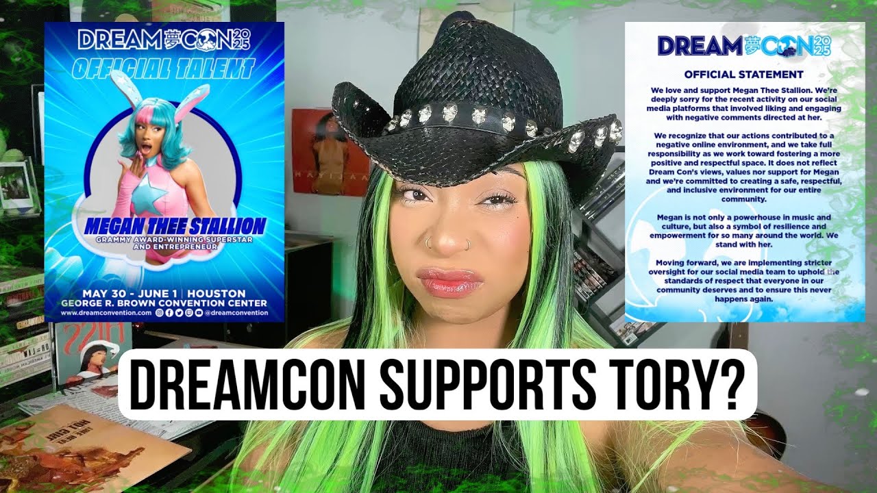 Will Megan be safe at Dreamcon and when is she starting her own convention?