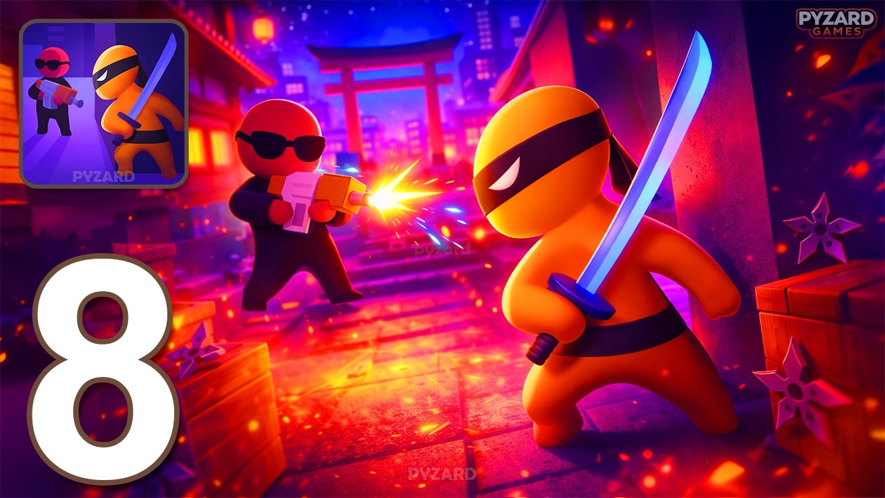 Stealth Master: Assassin Ninja - Gameplay Walkthrough Part 8 - Stealth Ninja Assassin (Android, iOS)