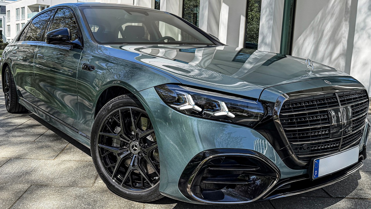 Новый Mercedes S-Class 2027 года! Роскошь в новом формате! Дизайн интерьера и экстерьера в разреш...
