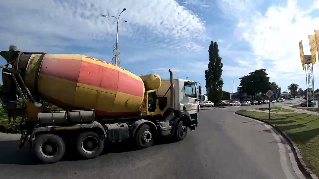Slovakia timelapse: 64 Komárno - Nové Zámky - Nitra